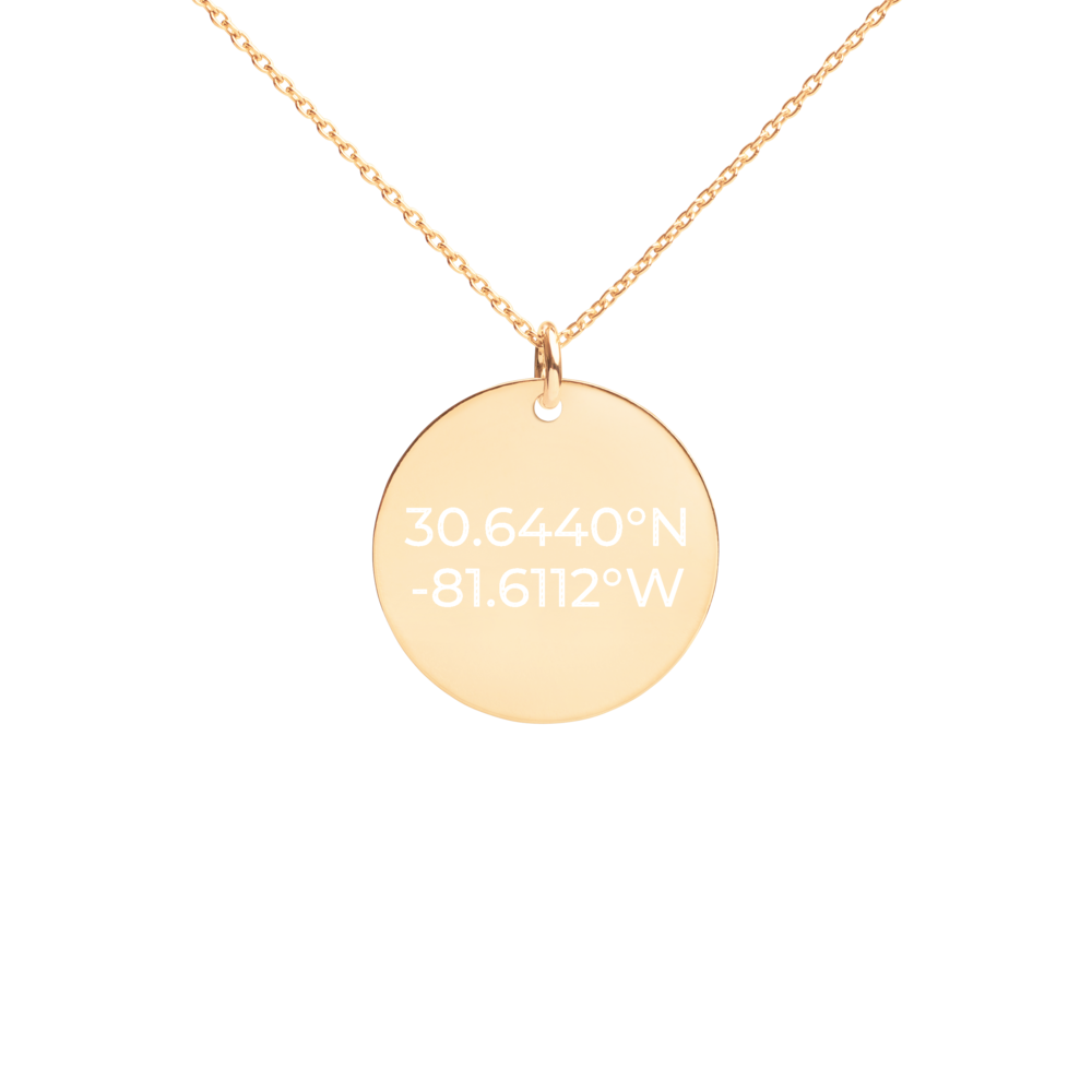 Buy Engraved Swirly Name Necklace, Script Name Disc Necklace, Two Disc  Necklace, Engraved Name Charm Necklace, Children's Name Necklace, for HER  Online in India - Etsy